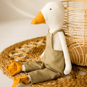 Maskotka gęś ręcznie szyta handmade